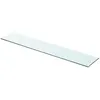 Image de Panneau pour Ã©tagÃ¨re Verre transparent 80 x 15 cm