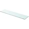 Image de Panneau pour Ã©tagÃ¨re Verre transparent 90 x 20 cm
