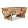 Image de Table Basse Bois De Manguier Massif 88 X 50 X 40 Cm