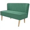 Image de CanapÃ© 117 X 55,5 X 77 Cm Tissu Vert