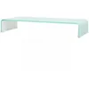 Image de vidaXL Meuble TV/Support pour moniteur 80x30x13 cm verre vert