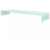 Image de vidaXL Meuble TV/Support pour moniteur 110x30x13 cm verre vert