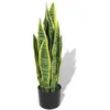Image de vidaXL Plante artificielle avec pot SanseviÃ¨re 65 cm Vert