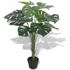 Image de vidaXL Plante artificielle avec pot Monstera 70 cm Vert