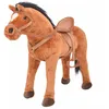 Image de Vidaxl Jouet En Peluche Cheval Marron