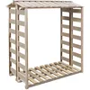 Image de vidaXL Abri de stockage Ã  bois de chauffage 150x90x176 cm Pin imprÃ©gnÃ©