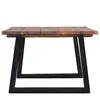 Image de Tables basses VidaXL  Table basse  Bois d'acacia massif 110x60x40 cm P31599746