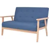 Image de Meuble TV Bois massif avec finition en Sesham 90 x 30 x 55 cm - vidaXL
