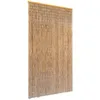 Image de Rideau de porte contre insectes Bambou 100 x 200 cm