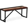 Image de vidaXL Banc 110 x 35 x 45 cm Bois de rÃ©cupÃ©ration massif