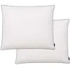 Image de Vidaxl Oreiller 2 Pcs Remplissage De Duvet 70 X 60 Cm Blanc