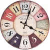 Image de vidaXL Horloge murale vintage ColorÃ©e 30 cm