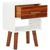 Image de Tables de chevet VidaXL  Table de chevet  Bois d'acacia massif 40x30x57 cm Marron P31599657