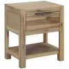Image de Tables de chevet VidaXL  Table de chevet  Bois d'acacia massif Marron 40x30x48 cm P31599714