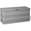 Image de Vidaxl BoÃ®te De Rangement De Jardin Gris 117x45x56 Cm