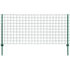 Image de Vidaxl Ensemble De ClÃ´ture Euro 20 X 1,2 M Acier Vert