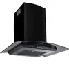 Image de Hotte murale Acier inoxydable 756 mÂ³/h 60 cm Noir