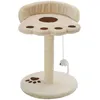 Image de Vidaxl Arbre Ã Chat Avec Griffoir En Sisal 40 Cm Beige Et Marron