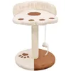 Image de Vidaxl Arbre Ã Chat Avec Griffoir En Sisal 40 Cm Beige Et Marron