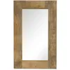 Image de vidaXL Miroir Bois de manguier massif 50 x 80 cm