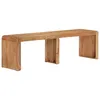 Image de vidaXL Table de chevet Bois massif de Sesham 45 x 30 x 45 cm