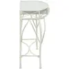 Image de Consoles VidaXL  Table d'appoint  Style français Blanc 82 x 39 x 76 cm P31599886