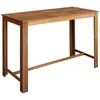 Image de Table De Bar Bois D'acacia Solide 150 X 70 X 105 Cm
