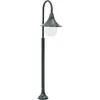 Image de Lampadaire De Jardin E27 120 Cm Aluminium Vert FoncÃ©