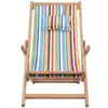 Image de Chaises d'extérieur VidaXL  Chaise pliable de plage  Multicolore P31785834