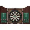 Image de Jeu de cibles professionnel Sisal avec armoire et 6 flÃ©chettes