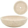 Image de Lavabo en Marbre CrÃ¨me 40x12 cm Lavabo de Coiffeuse