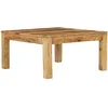 Image de Table Basse 80x80x40 Cm Bois De Manguier Massif