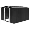 Image de Vidaxl Abri De Jardin 257x298x178 Cm MÃ©tal Anthracite