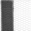 Image de vidaXL Grillage Acier avec revÃªtement en PVC 25x0,75 m Gris