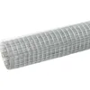 Image de vidaXL Grillage pour voliÃ¨re Acier galvanisÃ© 10x1,5 m ArgentÃ©