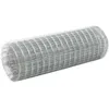Image de Grillage Acier galvanisÃ© 25 x 0,5 m CarrÃ© ArgentÃ©