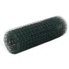Image de vidaXL Grillage acier avec revÃªtement en PVC 25x0,5 m vert