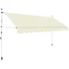 Image de Auvent Manuel RÃ©tractable 350 Cm CrÃ¨me