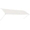 Image de Vidaxl Auvent RÃ©tractable 400x150 Cm CrÃ¨me