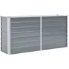 Image de Vidaxl Lit SurÃ©levÃ© De Jardin Acier GalvanisÃ© 160x40x77 Cm Gris