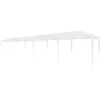 Image de Vidaxl Tente De RÃ©ception 3 X 12 M Pe Blanc