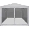 Image de Vidaxl Tente De RÃ©ception Avec 4 Parois En Maille 4 X 3 M