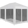 Image de Vidaxl Tente De RÃ©ception Avec 6 Parois En Maille 4 X 3 M