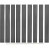 Image de Panneau de clÃ´ture de remplacement WPC 9 pcs 170 cm Gris