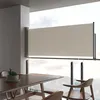 Image de Auvent LatÃ©ral RÃ©tractable De Patio 100 X 300 Cm Blanc CassÃ©