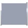 Image de Auvent LatÃ©ral RÃ©tractable 120 X 300 Cm Gris