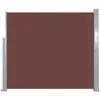 Image de Vidaxl Auvent LatÂ¿Â¿Ral RÂ¿Â¿Tractable 120 X 300 Cm Marron
