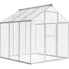 Image de Vidaxl VoliÃ¨re D'extÃ©rieur Aluminium 183 X 178 X 194 Cm