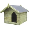 Image de Vidaxl Niche De Jardin Avec Toit Ouvrant Bois De Pin ImprÃ©gnÃ©