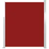 Image de Auvent LatÃ©ral RÃ©tractable 160 X 500 Cm Rouge